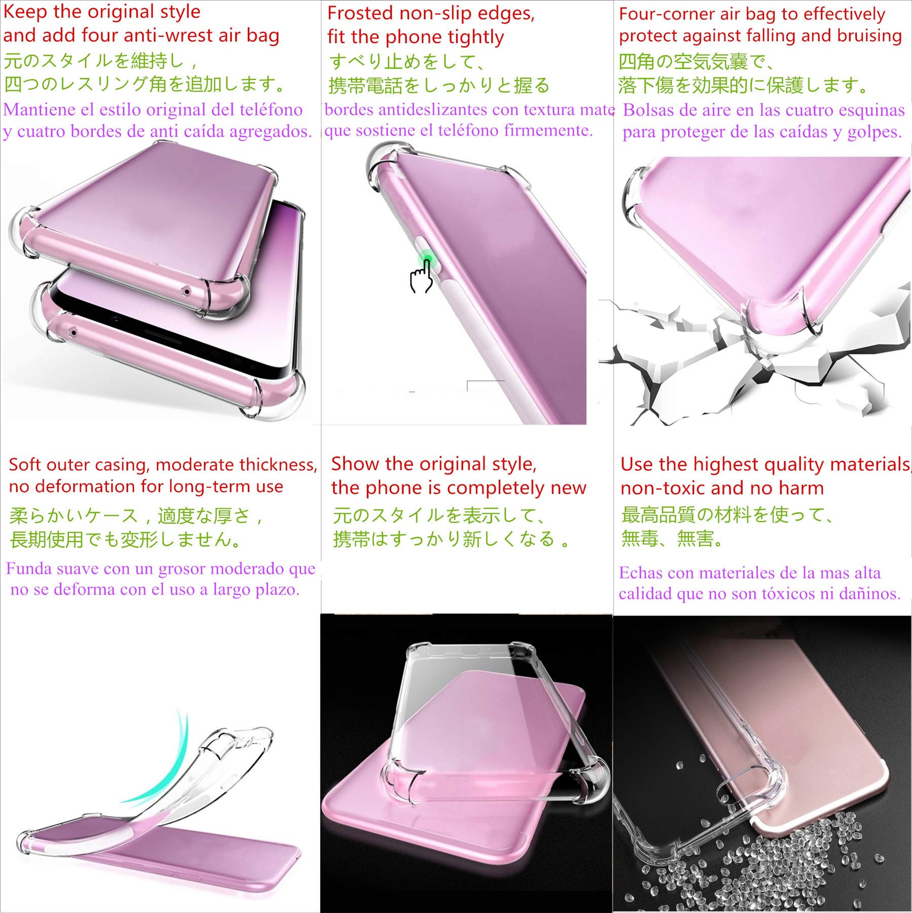 Amazon.com: USTIYA Case for Xiaomi Mi Redmi Note 9s / Note 9 Pro
